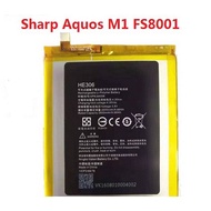 Sharp Aquos M1 Battery Sharp Aquos M1 FS8001 battery HE306 For Sharp Aquos M1 FS8001 HE306 2600MAH B