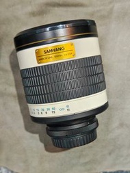 samyang 500/6.3 反射鏡 波波鏡 500mm 折反鏡 500 三陽 for Canon 佳能 EF