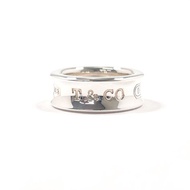 【日本直送 二手美品】6.5 號 蒂芙尼 TIFFANY&Co. 1837 中款 純銀 925 戒指