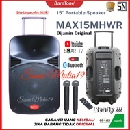 Baretone MAX15MHWR Speaker Aktif Portable 15 inch Kualitas Terbaik