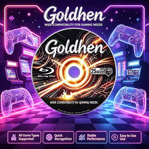 For PS4 Jailbreak Disc for GoldHEN PS4 v9.00-12.52 Firmware Boot Tool 1 Click Payload Loader Exploit