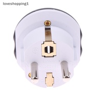 loveshopping1 German Standard Conversion Plug FR AU US UK To EU Euro Korea Universal Travel Adapter 