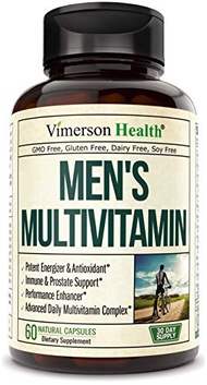Men's Daily Multimineral Multivitamin Supplement. Vitamins
