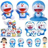 Doraemon cake decoration ornament, popular online creative Doraemon figurine A Dream Children's Birt