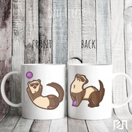 Cute Ferret Icon Mug