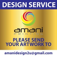 [DESIGN SERVICE FOR CUSTOM DESIGN] Name Card / Flyer / Bunting / Banner / Kad Kahwin / Sticker ETC