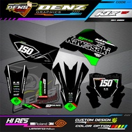 DECAL STICKER KLX SFULL BODY MOTOR MD002