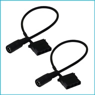 UTAKEE DC5521 Female to 4Pin 12V Power Supply Cable for Computer Admirers