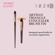 Artisan Triangle Concealer Brush F26 by 1028 | Precise Coverage | Seamless Blending | Pro Makeup Bru
