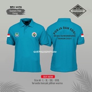 POLOSHIRT KEMENTERIAN DESA 03 - Kaos Polo SDGs dan POKJA Desa FREE NAMA DESA - Kaos Kerah SDGs murah BISA COD