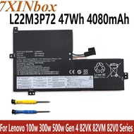 7XINbox L22M3P72 11.52V 47Wh 4080mAh Battery For Lenovo 100w 300w 500w Gen 4 82VK 82VM 82V0 Series L