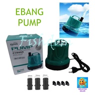 FISHDOM EBANG PUMP MULTIFUNCTIONAL SUBMERSIBLE FISH TANK POND AQUARIUM CHANGE WATER FILTER PUMP
