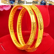 women Gelang tangan emas 916 tulen Openwork bracelet in stock