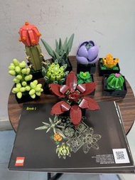 已砌 LEGO 10309 多肉植物 盆栽植物