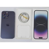 * 二手 九成新 Apple iphone 14 pro max 256g 紫色 86%