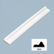 List Wall Moulding Bahan PVC Lis Border Wall Moulding PVC Dekorasi Hiasan Dinding Anti Air Anti Raya