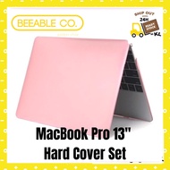 Apple MacBook Pro 13” Hard Cover Case Cute Soft Pink Keyboard Screen Protector Set 13.3 PRO A1706 /A