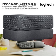 Logitech - ERGO K860 人體工學鍵盤