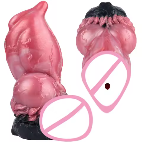 GEEBA Fantasy Beast Shape Male Masturbator Realistic Internal Texture Stroker Cup Premium Silicone P