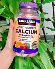 KẸO BỔ SUNG CANXI KIRKLAND SIGNATURE CALCIUM 500MG CHÍNH HÃNG - 7900
