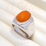 แหวนโอปอลไฟ แหวน เงินแท้ พลอยโอปอลแท้ YTG-11945 YTGEMS