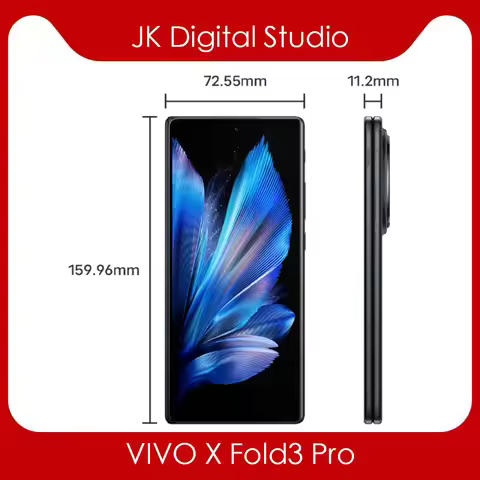 Original Official VIVO X Fold3 Pro Fold 3 Pro 5G Snapdragon8 Gen3 8.03inch AMOLED 5700Mah 100W Flash
