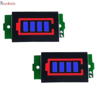 [big discount] 2PCS 3-34V 5mA Battery Capacity Display Module Charging Indicator Module 1S-8S
