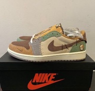 🔝Zion Williamson x Jordan Air Jordan 1 Retro Low OG Voodoo 棕色 男女同款 35-46碼