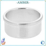 AMBER Conversion Sleeve, Aluminium Alloy Silver Bottom Bracket Adapter, Durable Lightweight 24mm To 