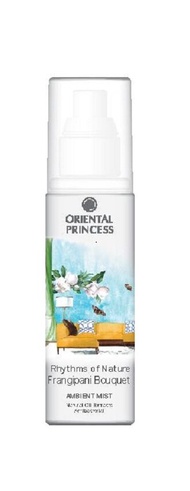 สเปรย์น้ำหอมสำหรับห้อง Oriental Princess Rhythms of Nature Ambient Mist กลิ่น Frangipani Bouquet ขนาด 250ml.