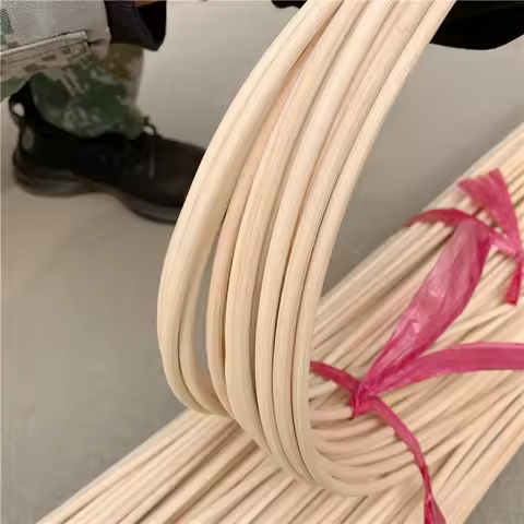 500G Round Indonesian Natural Rattan Core Cane Stick Home Furniture Chair Weaving Material 2mm 3mm 4