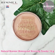 Rimmel  - Natural Bronzer Waterproof Bronzing Powder 14 g บรอนเซอร์ เนื้อแป้ง สูตรกันน้ำ