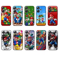 Redmi Note 11 11S PRO 4G 5G K20 K30 K30i Zoom Mario Soft black TPU phone case
