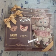 Godiva 朱古力 Linabell kc 公仔掛件 禮盒裝 chocolate