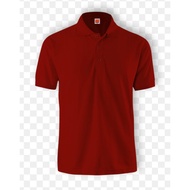 Jersey Microfibre Polo Collar Red QD0605 Oren Sport Jersi Merah Kolar