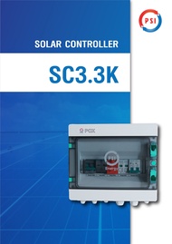 PSI ตู้คอนโทรลไฟโซลาร์เซลล์ รุ่น SC3.3KSC5KSC10K 1Phase รับประกัน 1ปี ปลอดภัย มาตรฐานสากล