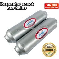 Resonator Knalpot Mobil Manual Matic Scoot Suara Bas halus katalis