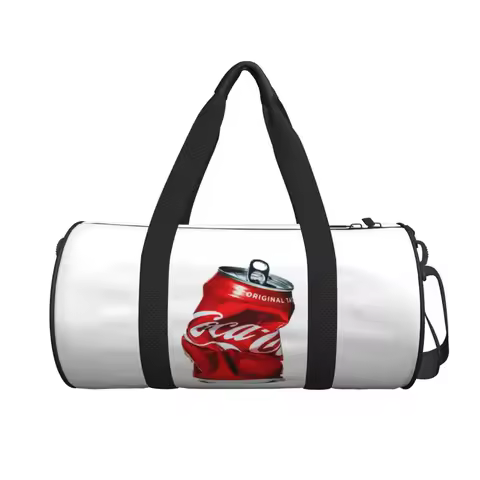 Coca Cola Large Duffle Gym Bag Multi-Functional Duffle Travel Bags Handbags Fitness bag