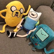 JAMXUN New In Stock 42cm Finn Jake BMO Soft Stuffed Animal Dolls Creative Adventure Time Plush Toys 
