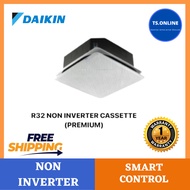 (FREE SHIPPING)Daikin R32 Non Inverter Ceiling Cassette Air Cond Smart Control FCFV50A(2HP)/FCFV60A(2.5HP)/FCFV85A(3HP)