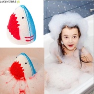 LUCKYSTORE Jaws Bath Bomb, Delightful Scent Sea Animal Bubble Bath Bombs Shark Bath Bomb, Easy to Cl