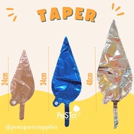 Taper Star Foil Balloon/Taper Balloon/3D Star Balloon_PeSta Party Supplis