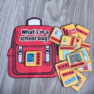 English Language Teaching Media: What's in a school bag?"