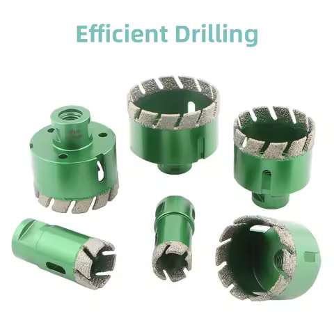 Diamond Dry Drill Bit M14 Thread Hole Saw Drilling Core Bit For Ceramic Tile Granite Marble 6-68mm C