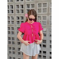 Ganni Ribbon Plain Top