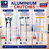 Aluminum Forearm Crutches / Elbow Crutches / Underarm Crutches/ Eurostyle Crutches Adjustable Height