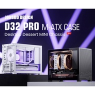 Jonsbo D32 PRO M-ATX Black - White Case - Genuine product