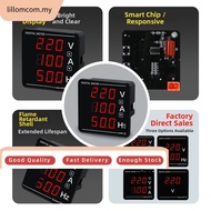 <LOMC>CH72 Digital Panel Meter AC Voltage Current Frequency Meter 72x72mm 220V 380V
