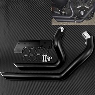 Motorcycle Black Exhaust Shortshots Shots Mufflers Pipes For Harley Sportster Iron 883 1200 XL 2004-