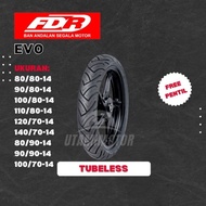 Terbaru / Ban Motor Fdr Sport Xr Evo Ring 14 80/80-14 90/80-14